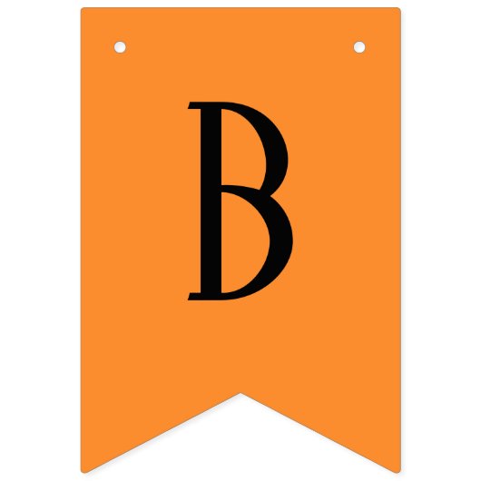 Boo naar je aangepaste halloween vlaggetjes (Tweede vlag)