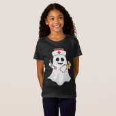 Boo Nurse T-shirt (Voorkant volledig)
