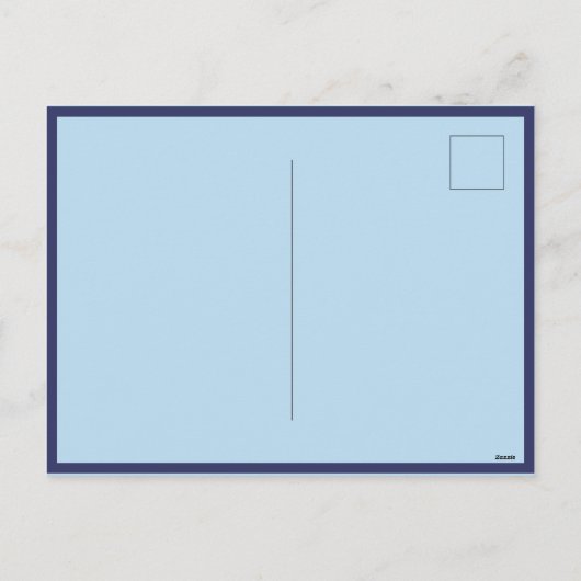 Boo Octopus Blue Cute Kinderen die je missen Feestdagenkaart (Achterkant)