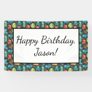 Boo Octopus Cute Multicolor Kinder Clothing & Déco Spandoek