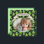 Boo Octopus Green Cute Kids Birthday Party Invite Feestdagenkaart<br><div class="desc">Schattig octopusontwerp voor het baby shower of het verjaardagsfeest van het kind. Cute octopi zwemmen en plezier hebben.</div>