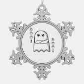 Boo Of Disapproval Classic Retro Tin Sneeuwvlok Ornament (Voorkant)