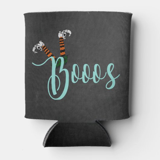 Boo on Halloween Booze and Boos Party Koelbox Blikjeskoeler (Voorkant)