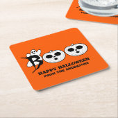 BOO! Onderzetter Halloween Ghost Paper (Schuin)