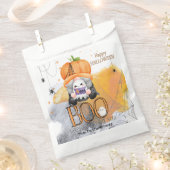 BOO oranje kabouter kinder Halloween trick or trea Bedankzakje (Geknipt)