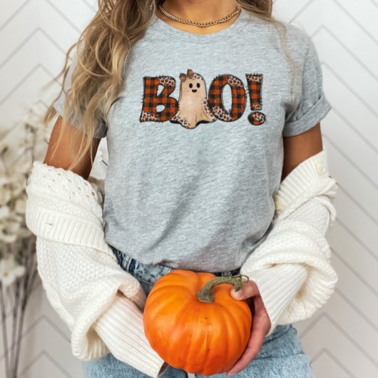 Boo Oranje Pset Halloween T-shirt