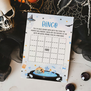 Boo-oy Halloween Baby shower Bingo Spel