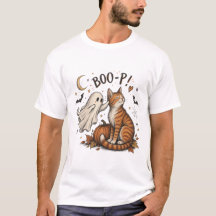 Boo-P Geest Oranje Tabby Kat Neus Boop Halloween