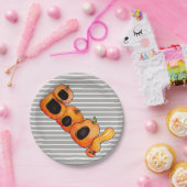 Boo Papieren Bordje (Feest)