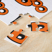 Boo Patroon Halloween Frustrerend Legpuzzel (Zijkant)