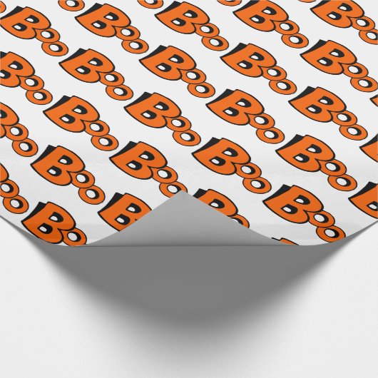 Boo Pattern Cadeaupapier (Hoek)