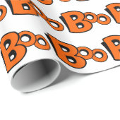Boo Pattern Cadeaupapier (Rol Hoek)