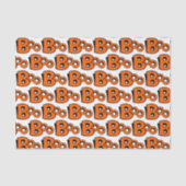 Boo Pattern Tissuepapier (Voorkant)