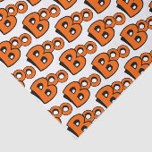 Boo Pattern Tissuepapier (Detail)