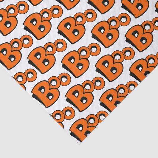 Boo Pattern Tissuepapier (Detail)