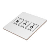 BOO Periodieke Tabel Tegeltje (Zijkant)