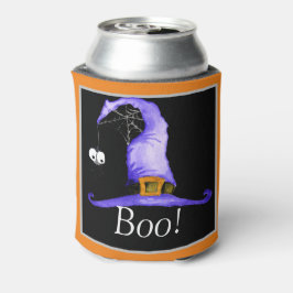Boo. Pet van witte heks Blikjeskoeler