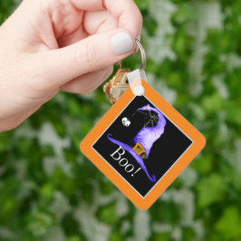 Boo. Pet van witte heks Sleutelhanger