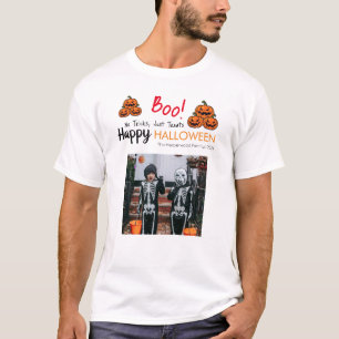 Boo pompoen jack-o-lantaarn gelukkig Halloween 1 F T-shirt