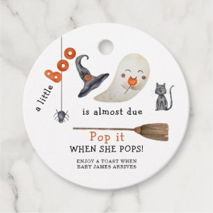 Boo - Pop het Als ze poppen Bedankjes Labels