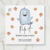 Boo - Pop het Als ze poppen Bedankjes Labels (Voorkant)