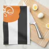 "Boo" Pumpkin Halloween Theedoek (Quarter Fold)