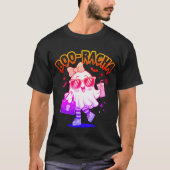 Boo-Racha Schattigee Ghost Drink Fiesta Halloween T-shirt (Voorkant)