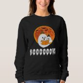 Boo Read Books Boooooks Halloween Trui (Voorkant)