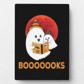 Boo Read Books Halloween Fotoplaat (voorkant)