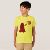 Boo-Red Kids T-shirt (Voorkant volledig)