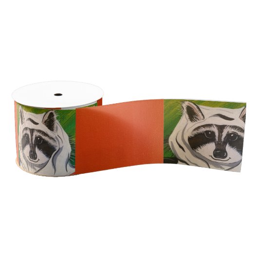 "Boo" Rocky Halloween Ribbon Grosgrain Lint (Spoel)