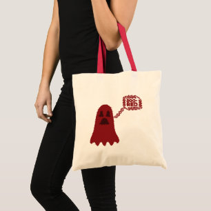 Boo-Rode Schoudertassen Tote Bag