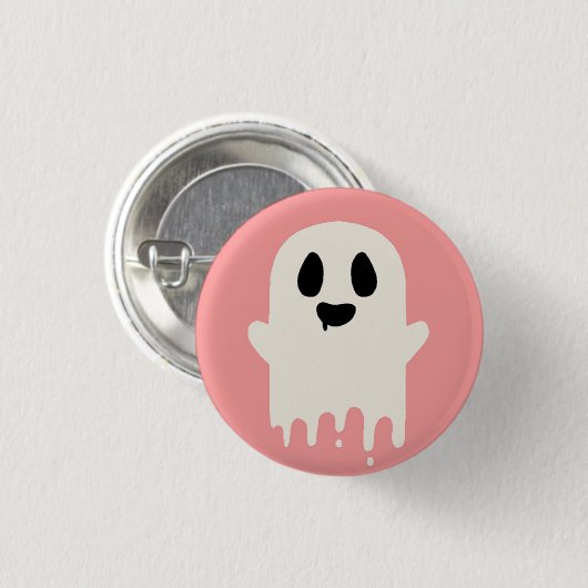 Boo Ronde Button 3,2 Cm (Voorkant /achterkant)