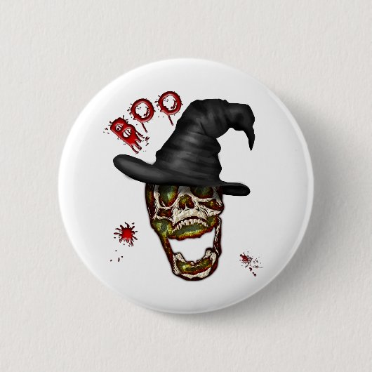 Boo Ronde Button 5,7 Cm (Voorkant)