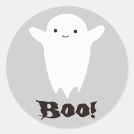 Boo. Ronde Sticker