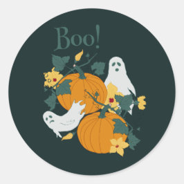 Boo. Ronde Sticker