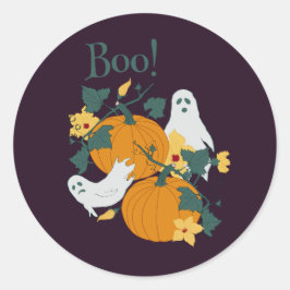 Boo. Ronde Sticker