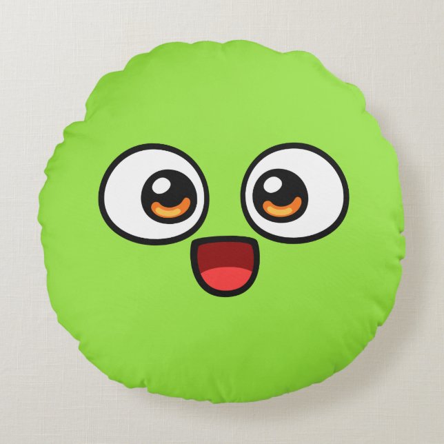 Boo Round Pillow Rond Kussen (Voorkant)