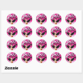 Boo Roze Heks sticker (Vel)