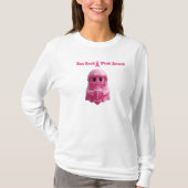 Boo sack roze aanval borstkanker bewustzijn t-shirt (Voorkant)