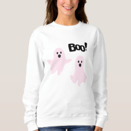 Boo Schattige Halloween Pink Ghosts Spooky Trui