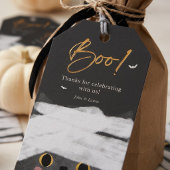 Boo Schattige Mummie Kat Halloween Favor Cadeaulabel
