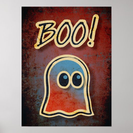 BOO Schattigee geest Poster (Voorkant)