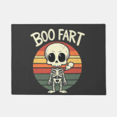 Boo scheet Funny Spooky Pastel Ghost Gothic Retro Deurmat (Voorkant)