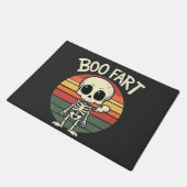 Boo scheet Funny Spooky Pastel Ghost Gothic Retro Deurmat (Schuin)