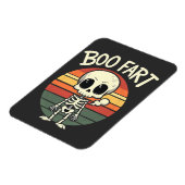 Boo scheet Funny Spooky Pastel Ghost Gothic Retro Magneet (Linkerzijde)