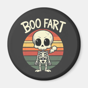 Boo scheet Funny Spooky Pastel Ghost Gothic Retro Magneet