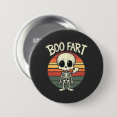 Boo scheet Funny Spooky Pastel Ghost Gothic Retro Ronde Button 7,6 Cm (Voorkant /achterkant)