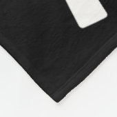 Boo scheet grappig scheten skelet voor Halloween Fleece Deken (Hoek)