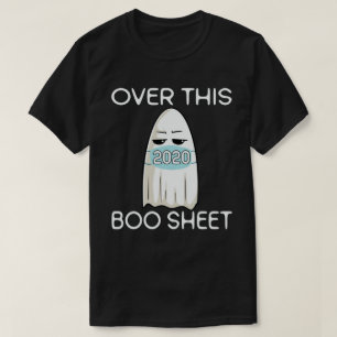 Boo Sheet Funny Ghost Halloween uit 2020 T-shirt